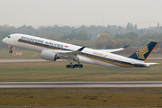 Singapore Airlines Airbus A350-941 (9V-SMF) at  Dusseldorf - International, Germany