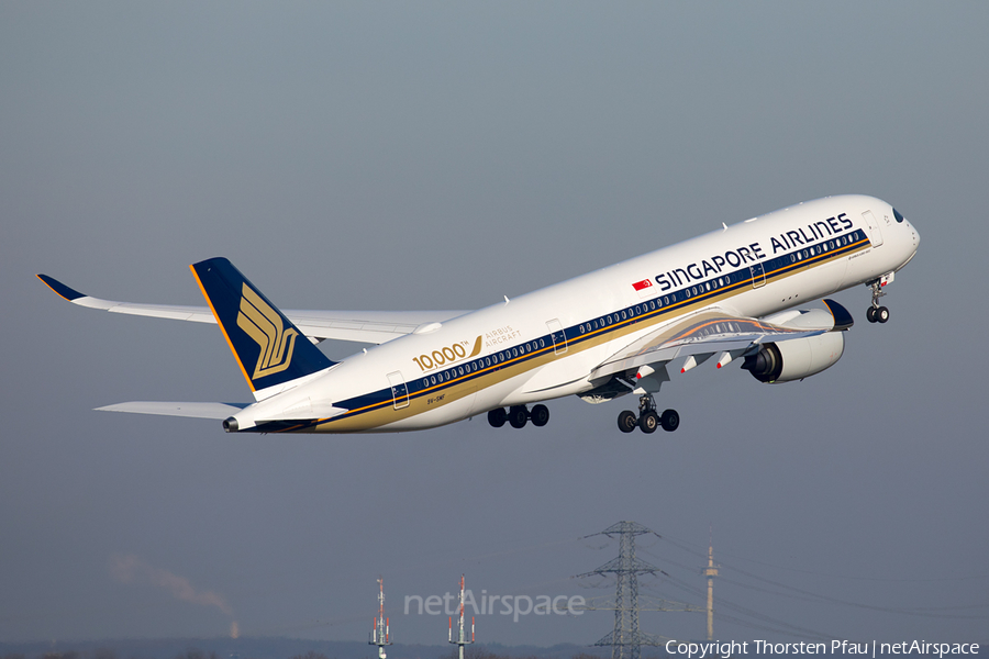 Singapore Airlines Airbus A350-941 (9V-SMF) | Photo 132299