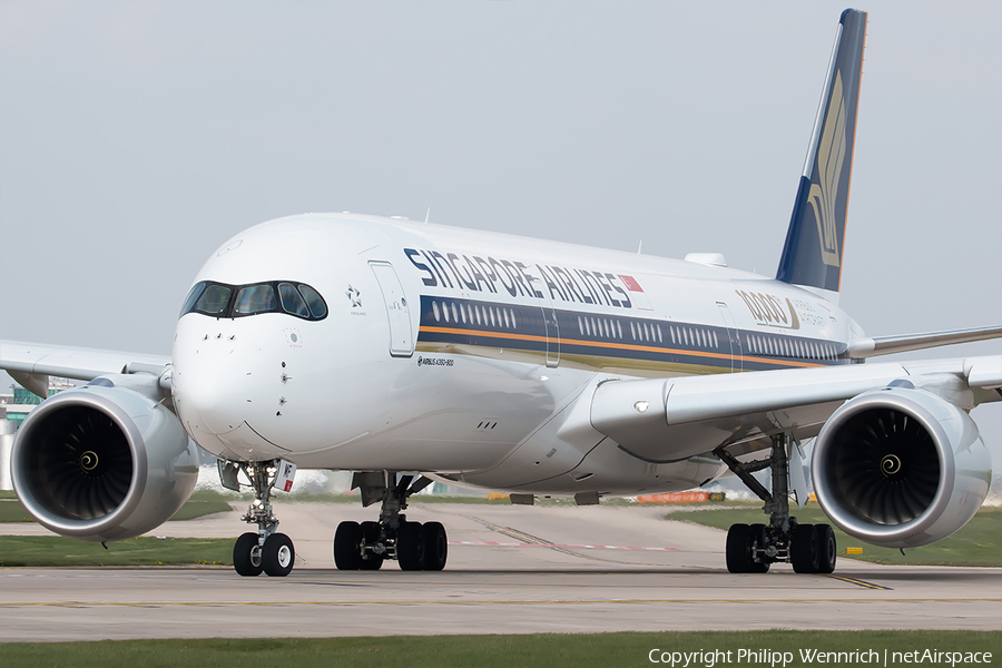 Singapore Airlines Airbus A350-941 (9V-SMF) | Photo 155927