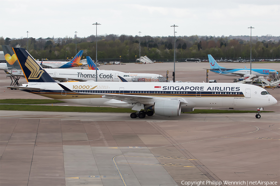 Singapore Airlines Airbus A350-941 (9V-SMF) | Photo 156528