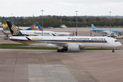 Singapore Airlines Airbus A350-941 (9V-SMF) at  Manchester - International (Ringway), United Kingdom