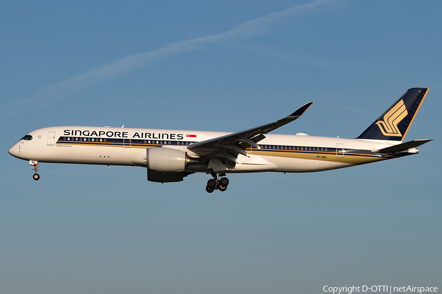 Singapore Airlines Airbus A350-941 (9V-SMG) | Photo 167655