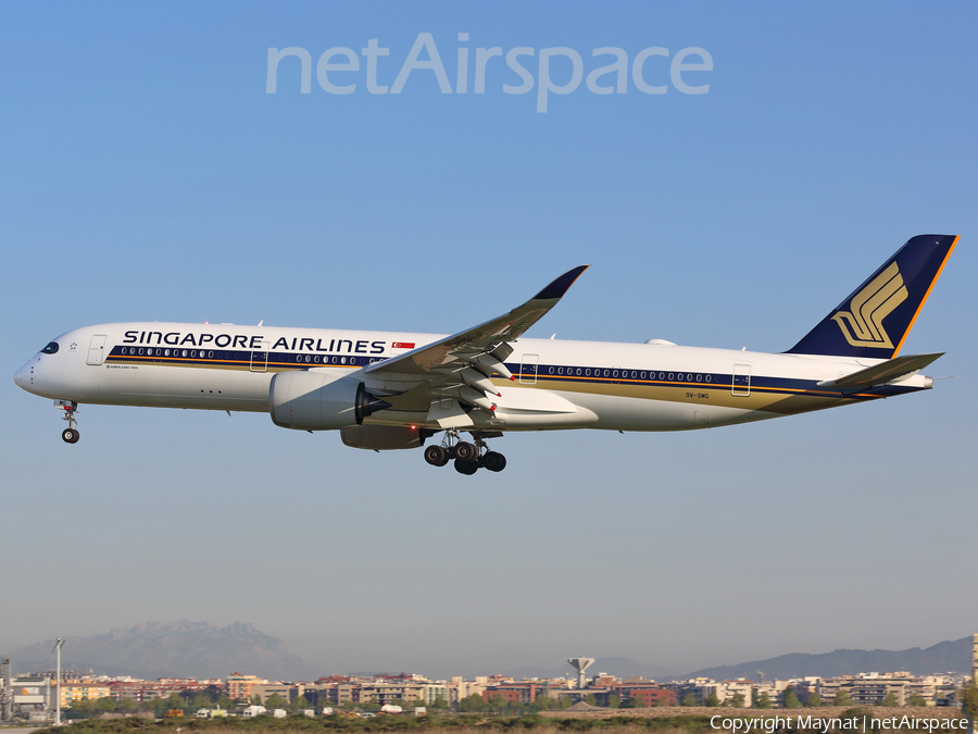 Singapore Airlines Airbus A350-941 (9V-SMG) | Photo 166409