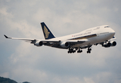 Singapore Airlines Boeing 747-412 (9V-SMG) at  Hong Kong - Kai Tak International (closed), Hong Kong