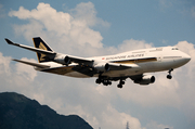 Singapore Airlines Boeing 747-412 (9V-SMG) at  Hong Kong - Kai Tak International (closed), Hong Kong