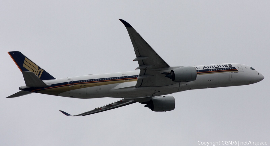 Singapore Airlines Airbus A350-941 (9V-SMH) | Photo 440398