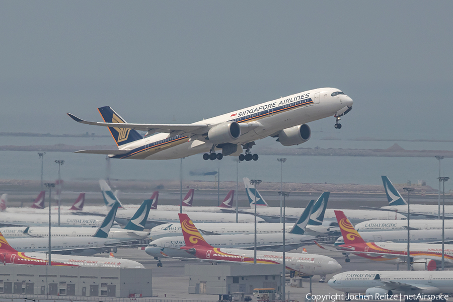 Singapore Airlines Airbus A350-941 (9V-SMH) | Photo 377151