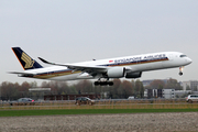 Singapore Airlines Airbus A350-941 (9V-SMJ) at  Amsterdam - Schiphol, Netherlands