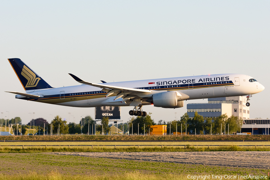 Singapore Airlines Airbus A350-941 (9V-SMJ) | Photo 505172