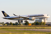 Singapore Airlines Airbus A350-941 (9V-SMJ) at  Amsterdam - Schiphol, Netherlands