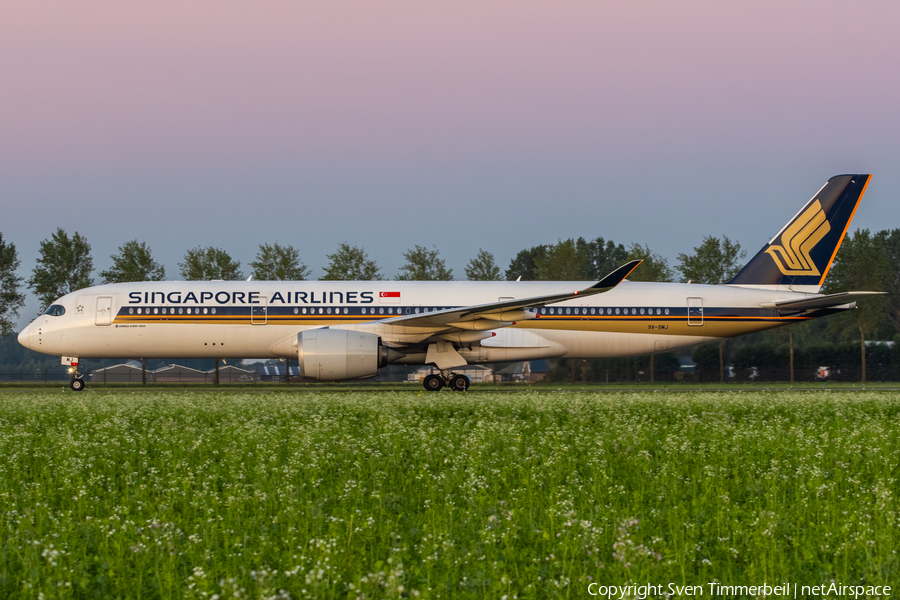Singapore Airlines Airbus A350-941 (9V-SMJ) | Photo 587766