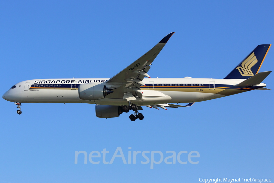 Singapore Airlines Airbus A350-941 (9V-SMJ) | Photo 162997