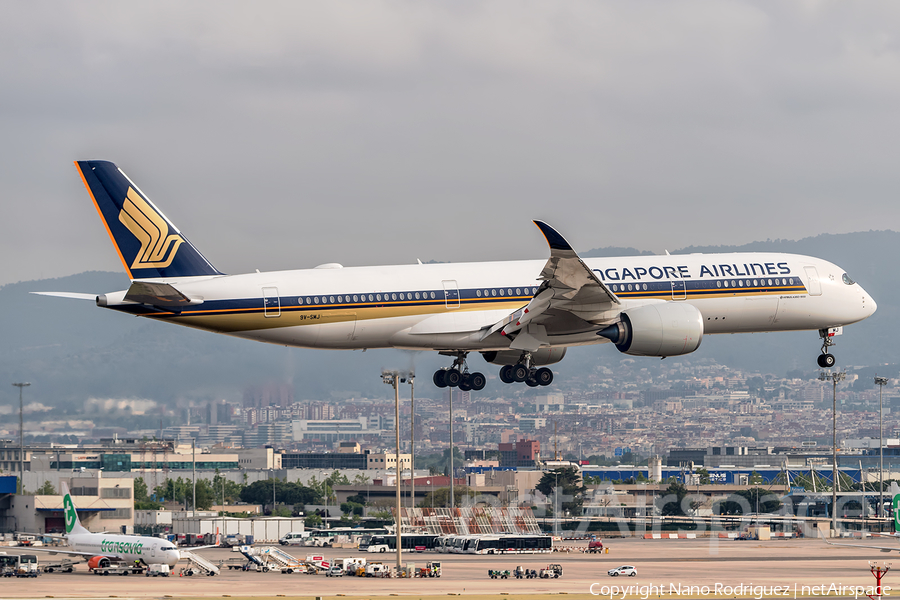 Singapore Airlines Airbus A350-941 (9V-SMJ) | Photo 163086