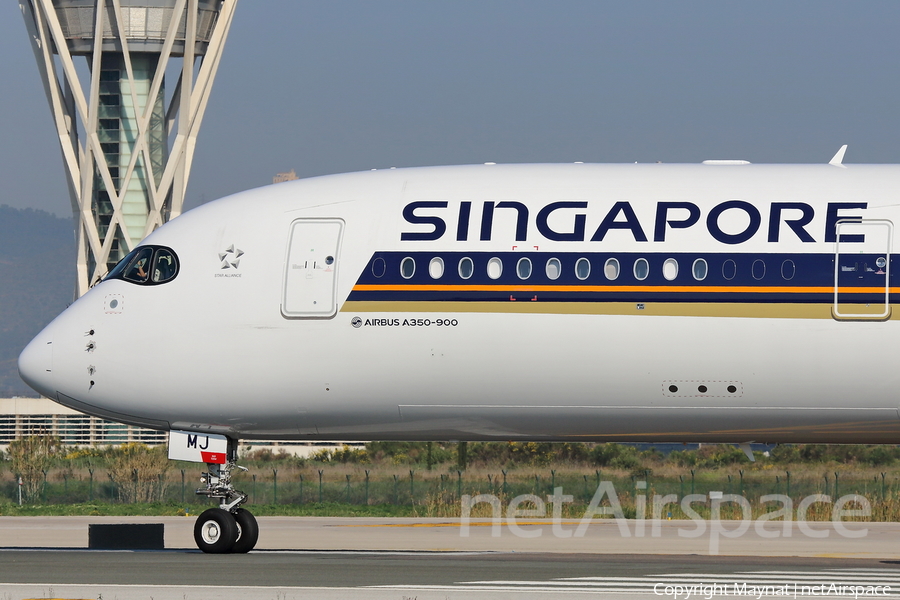 Singapore Airlines Airbus A350-941 (9V-SMJ) | Photo 163511