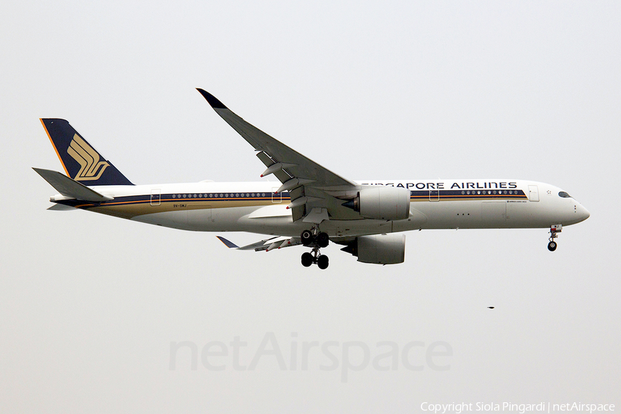 Singapore Airlines Airbus A350-941 (9V-SMJ) | Photo 357478