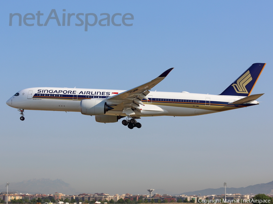 Singapore Airlines Airbus A350-941 (9V-SMK) | Photo 188244