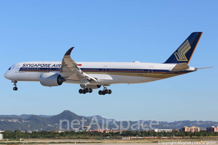 Singapore Airlines Airbus A350-941 (9V-SMK) | Photo 212446