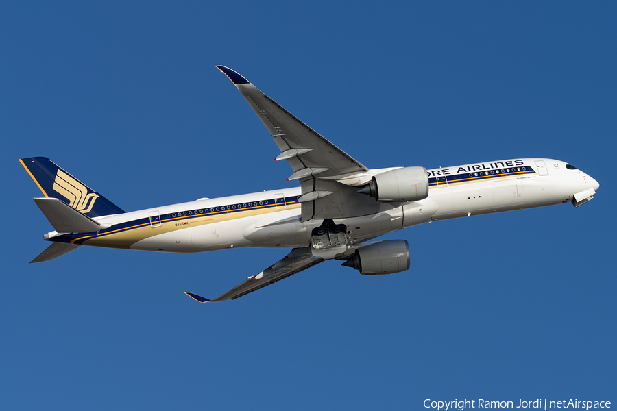Singapore Airlines Airbus A350-941 (9V-SMK) | Photo 216840
