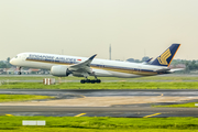 Singapore Airlines Airbus A350-941 (9V-SMK) at  Jakarta - Soekarno-Hatta International, Indonesia