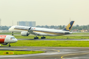 Singapore Airlines Airbus A350-941 (9V-SMK) at  Jakarta - Soekarno-Hatta International, Indonesia