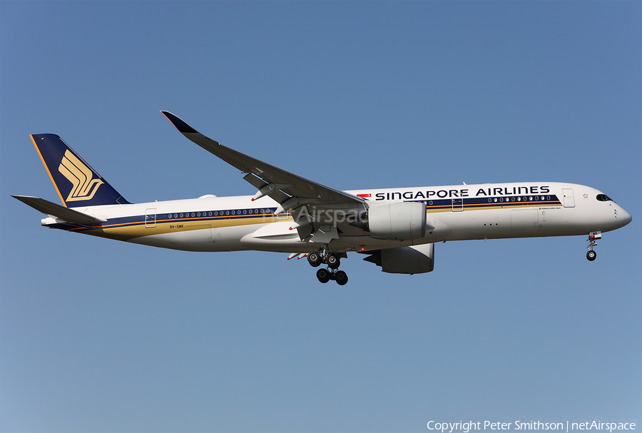 Singapore Airlines Airbus A350-941 (9V-SMK) | Photo 403221