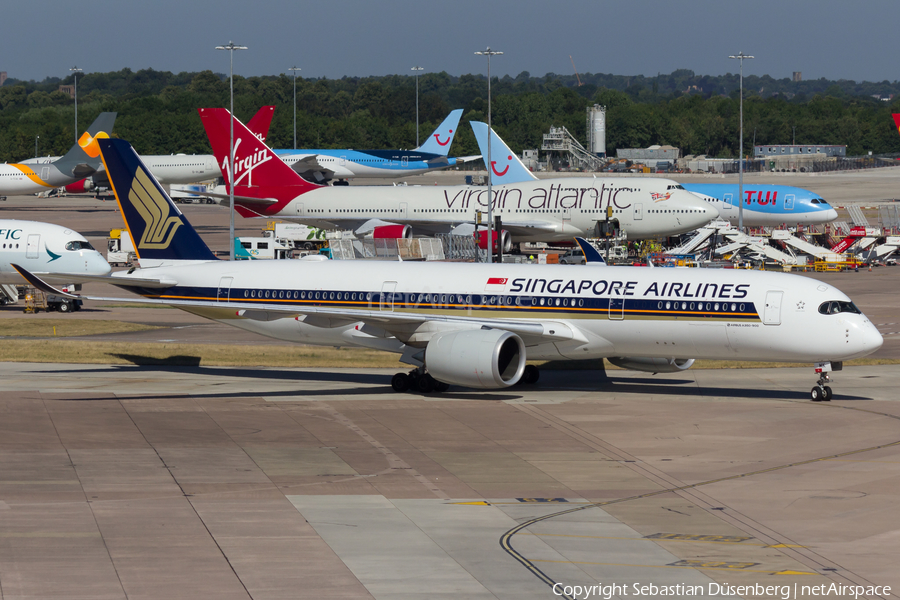 Singapore Airlines Airbus A350-941 (9V-SMK) | Photo 257277