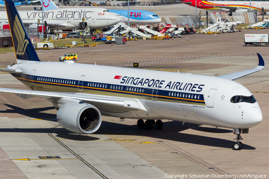 Singapore Airlines Airbus A350-941 (9V-SMK) | Photo 257278
