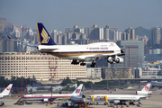 Singapore Airlines Boeing 747-412 (9V-SMK) at  Hong Kong - Kai Tak International (closed), Hong Kong