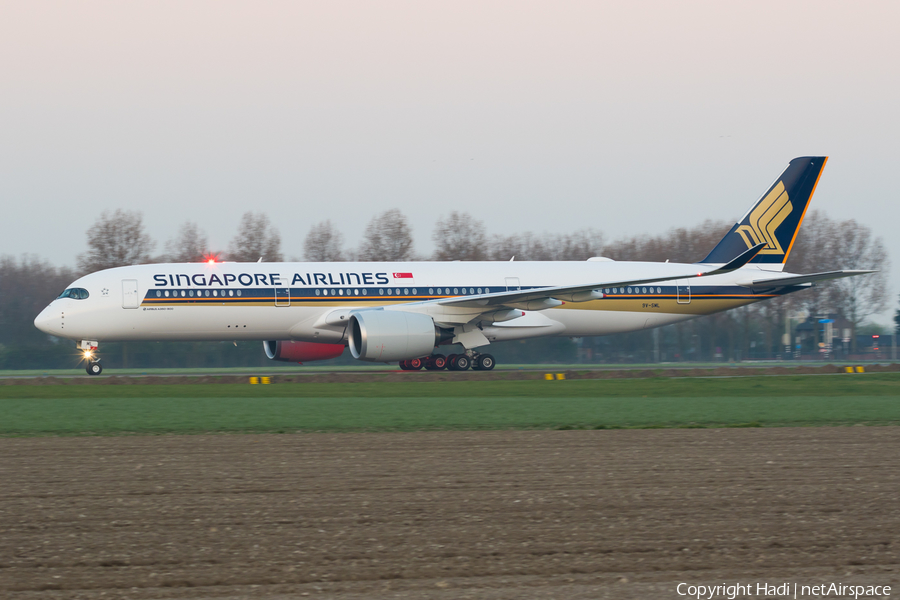 Singapore Airlines Airbus A350-941 (9V-SML) | Photo 155143