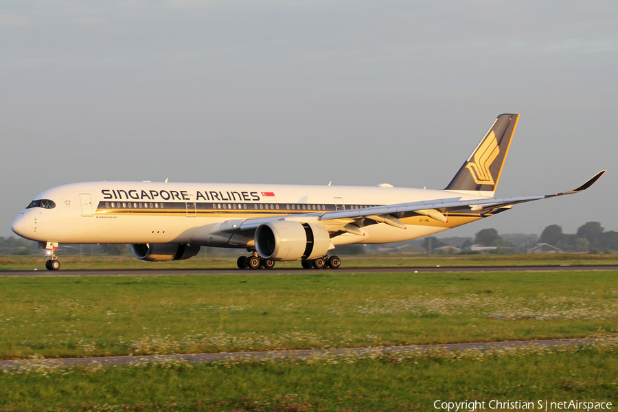 Singapore Airlines Airbus A350-941 (9V-SML) | Photo 467233