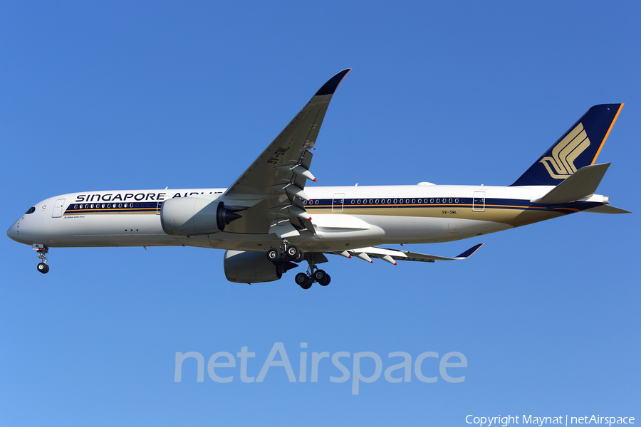 Singapore Airlines Airbus A350-941 (9V-SML) | Photo 166747
