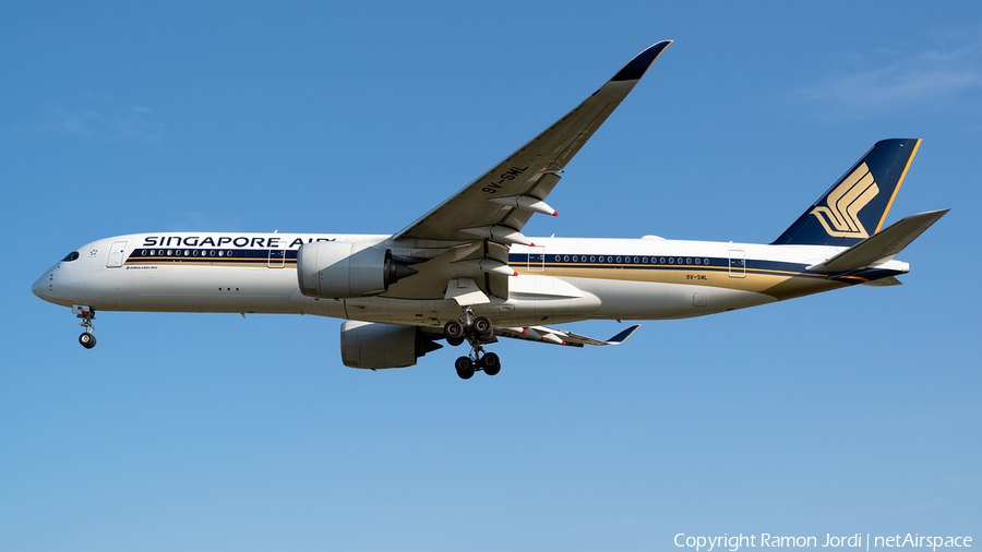 Singapore Airlines Airbus A350-941 (9V-SML) | Photo 536290