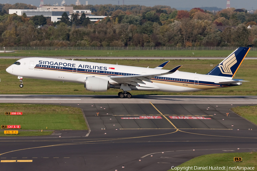 Singapore Airlines Airbus A350-941 (9V-SML) | Photo 447440