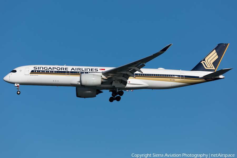 Singapore Airlines Airbus A350-941 (9V-SML) | Photo 328892