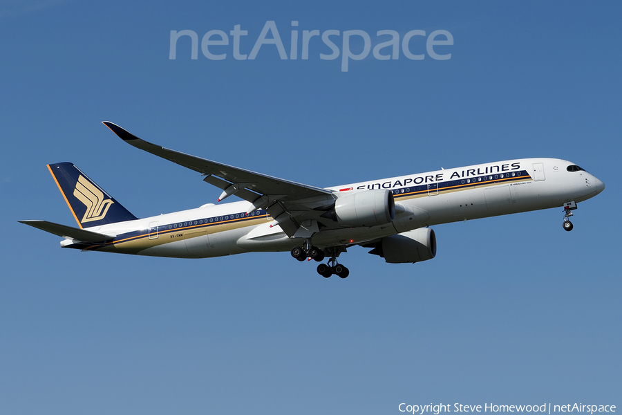 Singapore Airlines Airbus A350-941 (9V-SMM) | Photo 472169