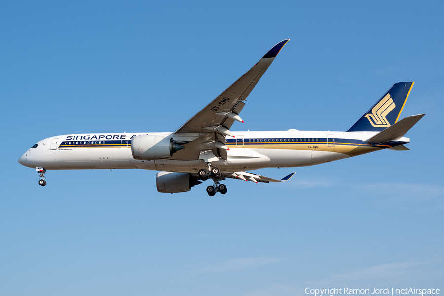 Singapore Airlines Airbus A350-941 (9V-SMO) | Photo 471415