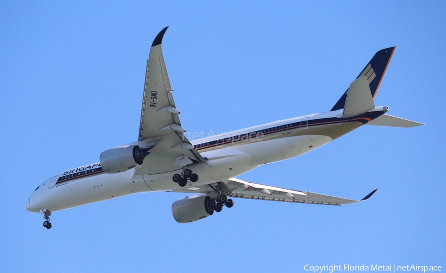 Singapore Airlines Airbus A350-941 (9V-SMO) | Photo 604502
