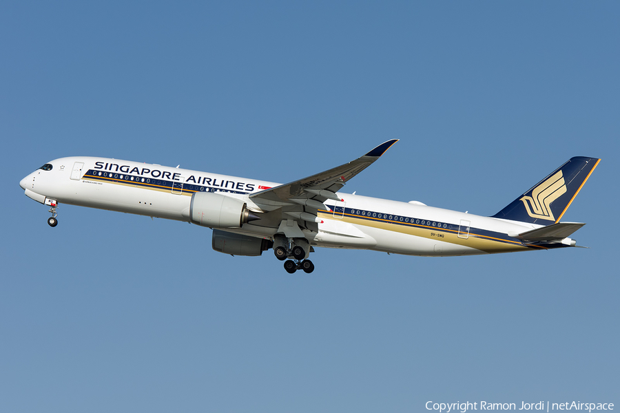 Singapore Airlines Airbus A350-941 (9V-SMQ) | Photo 202785