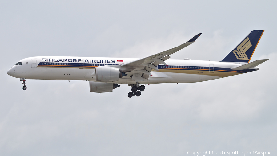 Singapore Airlines Airbus A350-941 (9V-SMQ) | Photo 312550