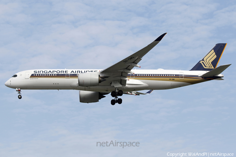 Singapore Airlines Airbus A350-941 (9V-SMQ) | Photo 615978