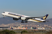 Singapore Airlines Airbus A350-941 (9V-SMR) at  Barcelona - El Prat, Spain