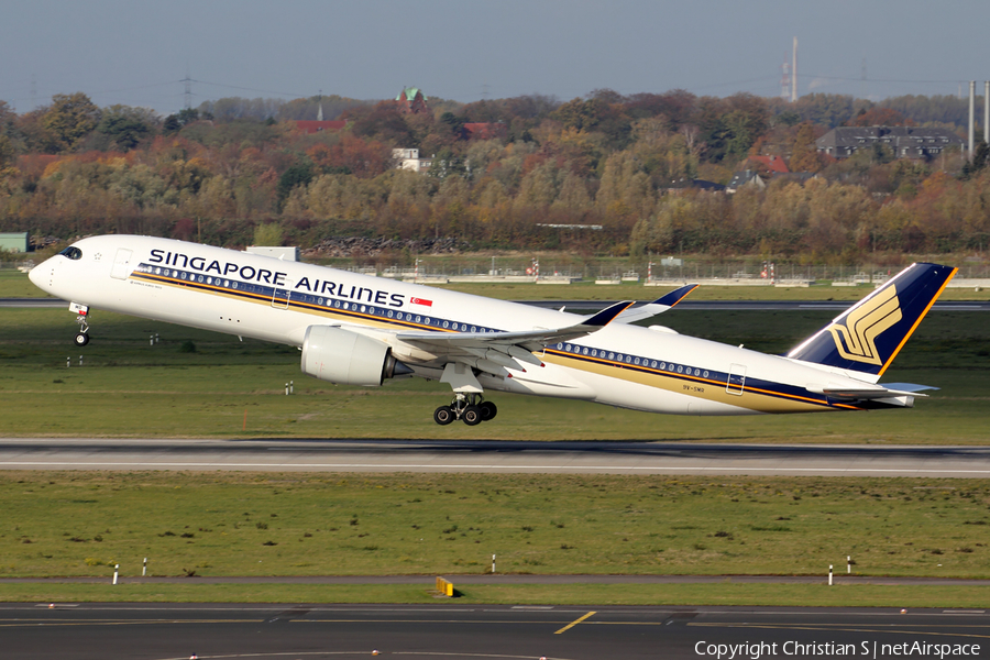 Singapore Airlines Airbus A350-941 (9V-SMR) | Photo 276589