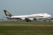 Singapore Airlines Boeing 747-412 (9V-SMR) at  Amsterdam - Schiphol, Netherlands