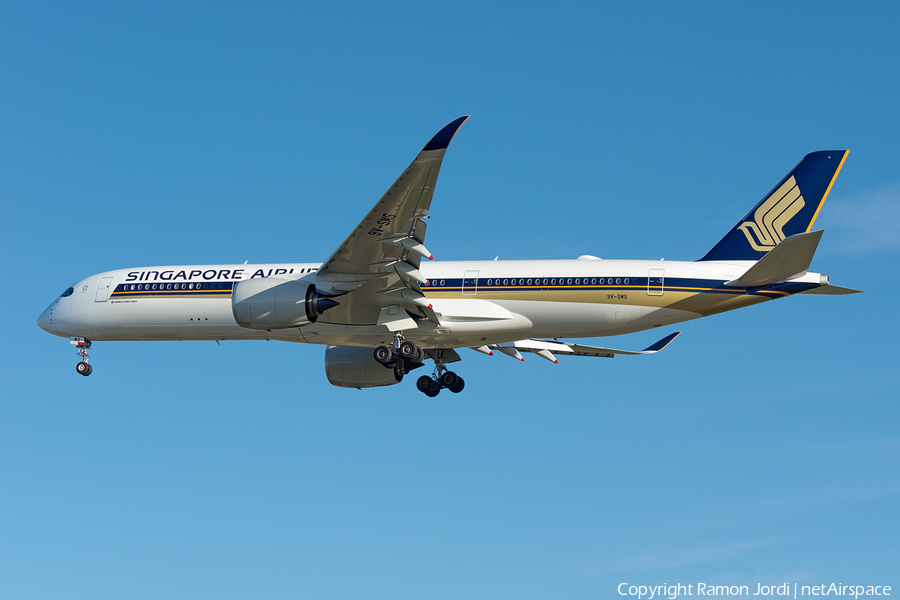 Singapore Airlines Airbus A350-941 (9V-SMS) | Photo 238138
