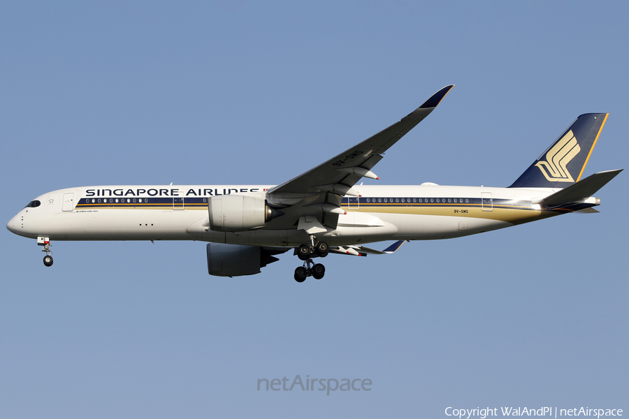 Singapore Airlines Airbus A350-941 (9V-SMS) | Photo 614867
