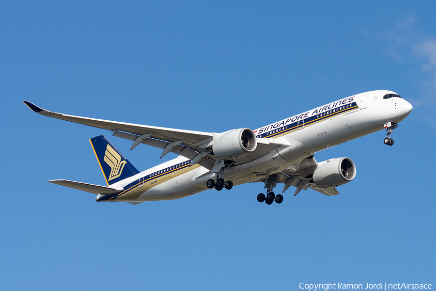 Singapore Airlines Airbus A350-941 (9V-SMT) | Photo 509000
