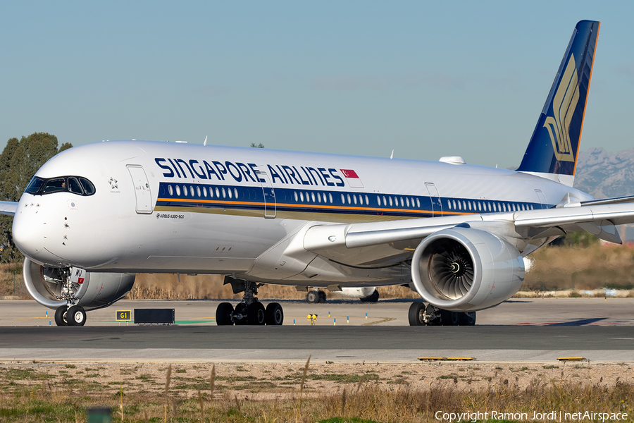 Singapore Airlines Airbus A350-941 (9V-SMU) | Photo 290052