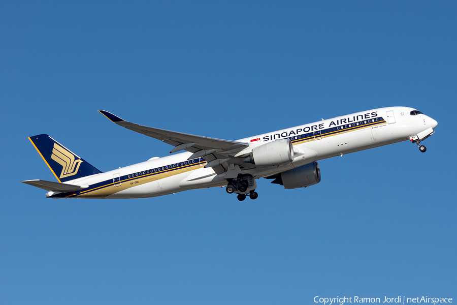 Singapore Airlines Airbus A350-941 (9V-SMU) | Photo 409396