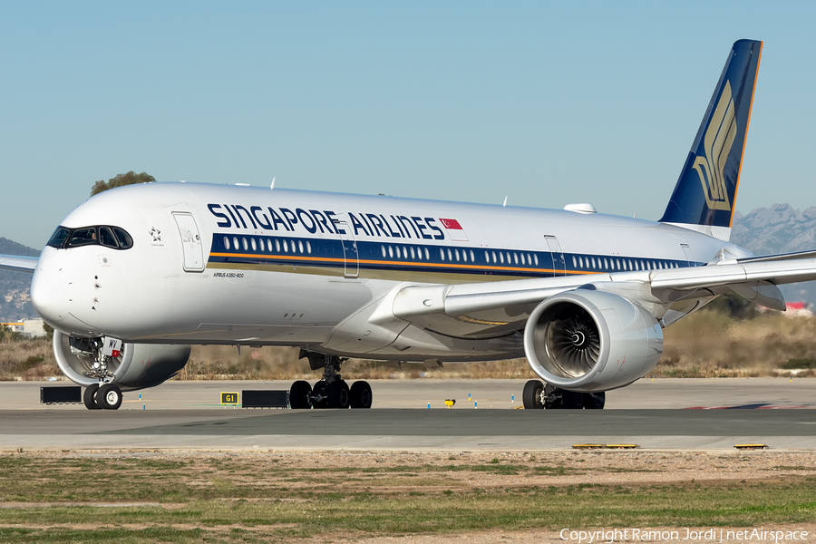 Singapore Airlines Airbus A350-941 (9V-SMV) | Photo 490642