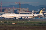 Singapore Airlines Boeing 747-412 (9V-SMW) at  Frankfurt am Main, Germany